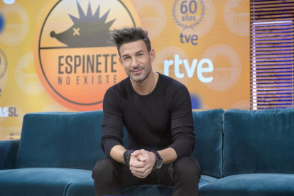 El humorista Eduardo Aldán, presentador del nuevo porgrama de TVE-1 'Espinete no existe'.-TVE