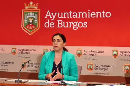 Marga Arroyo, portavoz municipal de Podemos, en una imagen de archivo. ECB