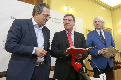 Jose Mª Chomón, César Rico y Miguel Ángel Moreno.-R. OCHOA