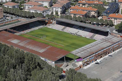 Vista general del estadio municipal de El Plantío.-RAÚL G. OCHOA