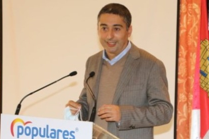 Jorge Castro, candidato del PP a la Alcaldía de Miranda de Ebro en 2019. ECB