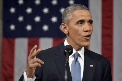 Obama, durante su discurso.-Foto: REUTERS / POOL