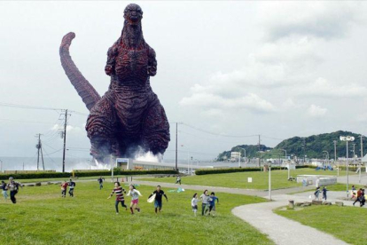 Un fotograma de 'Shin Godzilla'.-