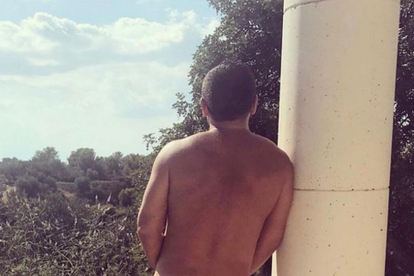 Jorge Javier Vázquez, en su posado de Instagram.-