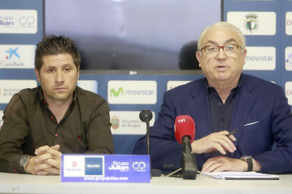 Nacho Fernández y Gonzalo Antón son los máximos responsables de la confección de la plantilla-Raúl G. Ochoa