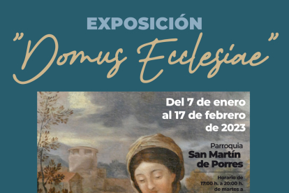 La muestra estará abierta hasta el 17 de enero en la iglesia de San Martín de Porres.