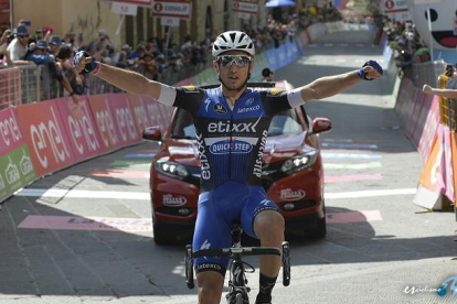 Giaunluca Brambilla ha ganado este año una etapa en el Giro de Italia-ECB