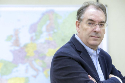 Miguel Ángel Benavente, presidente del CB Tizona.-ISRAEL L. MURILLO