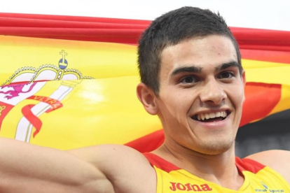 Bruno Hortelano, en el Europeo de atletismo.-AP / GEERT VANDEN
