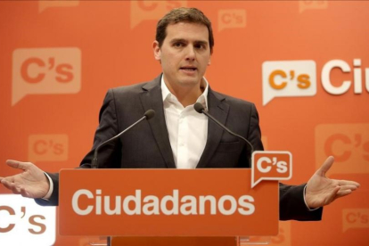 Albert Rivera.-JOSE LUIS ROCA