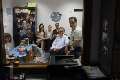 Investigadores del Centro de Atención Integral al Autismo de la Universidad de Salamanca-ENRIQUE CARRASCAL
