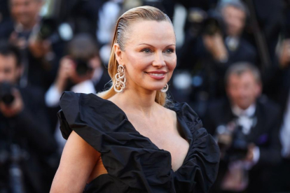 Pamela Anderson, en Cannes-VALERY HACHE
