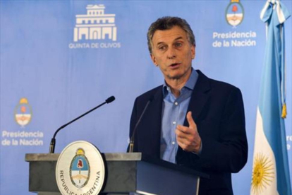 Mauricio Macri.-