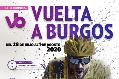 Cartel de la Vuelta Ciclista a Burgos. ECB