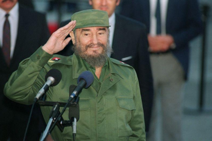 Fidel Castro, en una imagen de octubre de 1995.-AFP / DANIEL LUNA