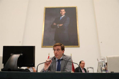 El alcalde del Ayuntamiento de Madrid, José Luis Martínez-Almeida.-EUROPA PRESS