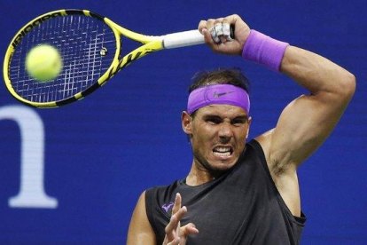 Nadal, en Nueva York.-AP / PHOTO JASON DECROW