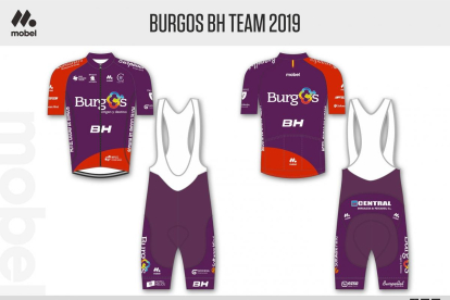Diseño de la equipación del Burgos BH para la temporada 2019.-BURGOS BH