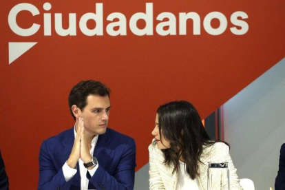 Rivera y Arrimadas.-