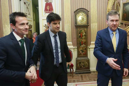 Joaquín García, Miguel Rubio y Javier Lacalle-RAÚL G. OCHOA