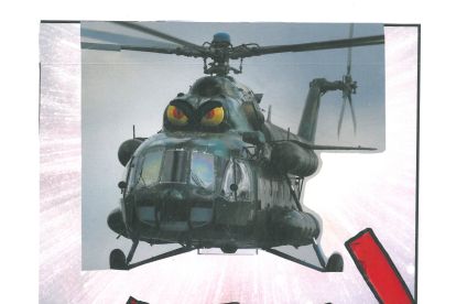 Helicóptero ruso ataca a niños MYKOLAIENKO NATALIIA. Finaniera de profesión y apasionada por el collage. Desde 2017 vuelca a diario sus emociones, experiencias y visiones en nuevas piezas.