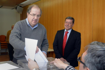 El presidente del PP de Castilla y León, Juan Vicente Herrera --ICAL