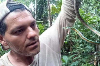 Fran Cuesta, en la serie de Discovery Max 'Wild Frank'.-Foto: DIOSCOVERY MAX