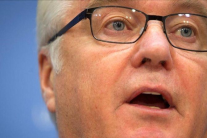 El difunto embajador ruso en las naciones unidas, Vitaly Churkin, en una imagen del 2014.-REUTERS PHOTOGRAPHER