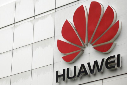 Logo de la empresa Huawei.-REUTERS