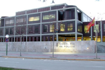 Imagen de la comisaría de Policía Nacional en Burgos. ECB
