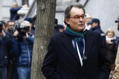 El expresidente de la Generalitat Artur Mas, el pasado 27 de febrero en Madrid.-AGUSTÍN CATALÁN