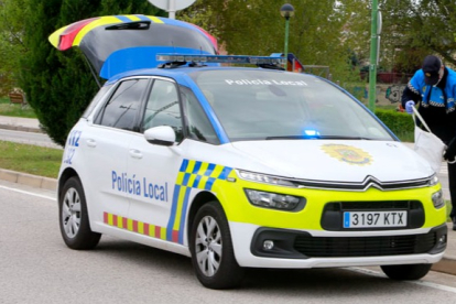 Imagen de un vehículo de la Policía Local. ECB