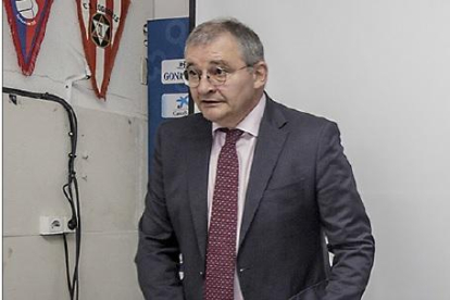 Miguel Ángel Pascual, director general del Burgos CF.-SANTI OTERO