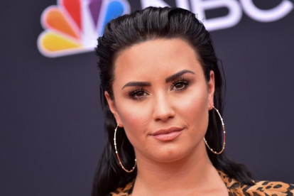 Demi Lovato en una aparición pública el pasado mes de mayo./-LISA O CONNOR