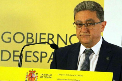El objetivo no son las personas, sino el material electoral, ha dicho el delegado del Gobierno en Cataluña.-ACN
