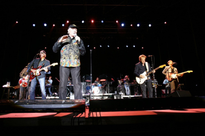 The Beach Boys, en 2012, en el festival Músicos en la Naturaleza en la Sierra de Gredos. ICAL