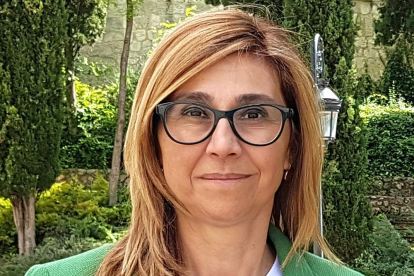 Raquel González, alcaldesa de Aranda de Duero.-ECB
