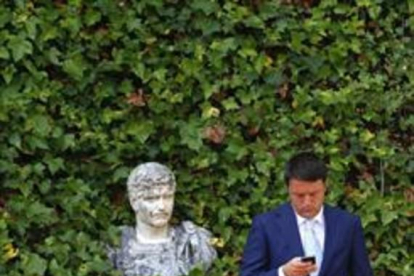 Renzi, antes de un encuentro oficial en Roma, en el 2014.-ARCHIVO / REUTERS