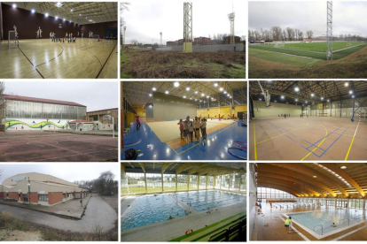 Vistas de varias instalaciones deportivas de la ciudad.-ISRAEL L. MURILLO