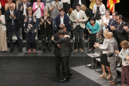Puigdemont: “Podemos garantizar a los ciudadanos y ciudadanas de Cataluña que el 1 de octubre votaremos”.-JULIO CARBÓ
