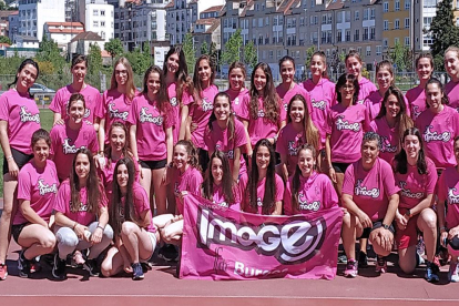 Equipo del Image FDR que compitió en la primera jornada de la Liga de Clubes en Pontevedra-ECB