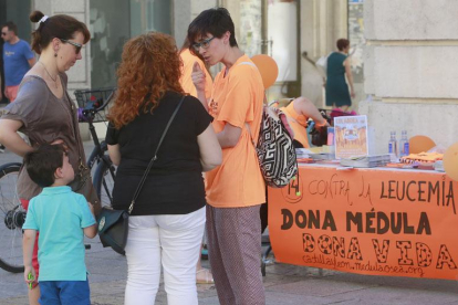 La Asociación de Donantes de Médula Ósea de Burgos (Admobu) centra sus esfuerzos en ampliar su prestación de servicios y concienciar a la sociedad sobre la importancia de salvar vidas.-RAÚL G. OCHOA