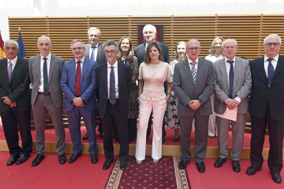 La entrega de distinciones se realizó en un acto institucional, celebrado en el Palacio de Justicia de Burgos. ICAL