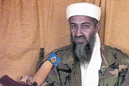 Bin Laden, en una entrevista con Al Jazira en Doha en 1999.-REUTERS