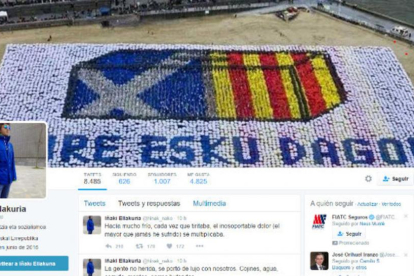 La cuenta de Twitter de Iñaki Elakurria, el joven bilbaíno herido en el atentado de Berlín.-