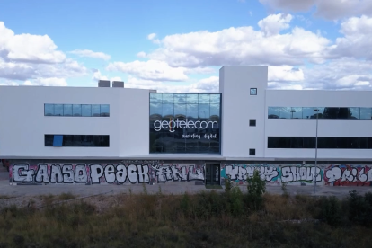 Instalaciones de la empresa de comercio digital Geotelecom en el polígono Monte de la Abadesa de Burgos. ECB