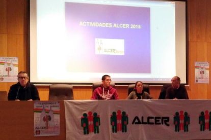 La Asamblea anual de Alcer Burgos se celebró en el auditorio del Hospital Universitario.-ECB
