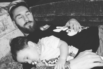 Messi disfruta de su tiempo con sus seres queridos-INSTAGRAM