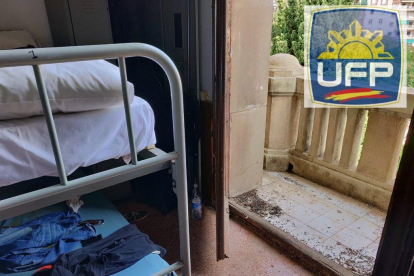 Estado del cuartel del Bruc.-UFP