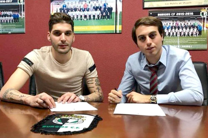 Nicolás Minutelli ya ha firmado su contrato con el Burgos CF.-